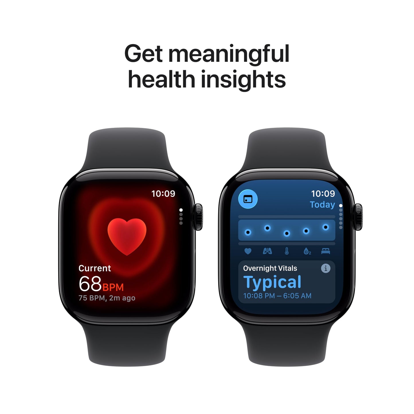 Apple Watch Series 11 (GPS + Cellular, 42mm) – Always-On Retina Display, Advanced Health & Fitness Tracking, Smart Calling & Notifications, Long Battery Life, Water-Resistant Jet Black Aluminum Design + Free Sport Band